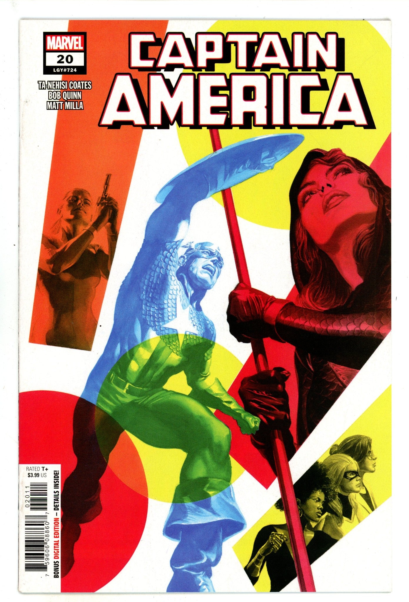 Captain America Vol 9 20 (724) High Grade (2020) 