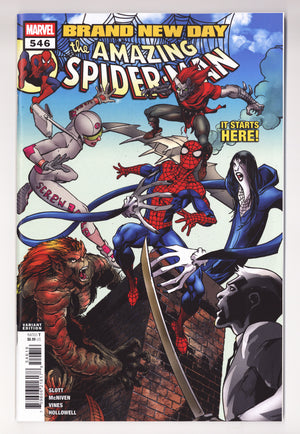 Amazing Spider-Man Vol 2 546 Bagley Facsimile Incentive NM- (2026)