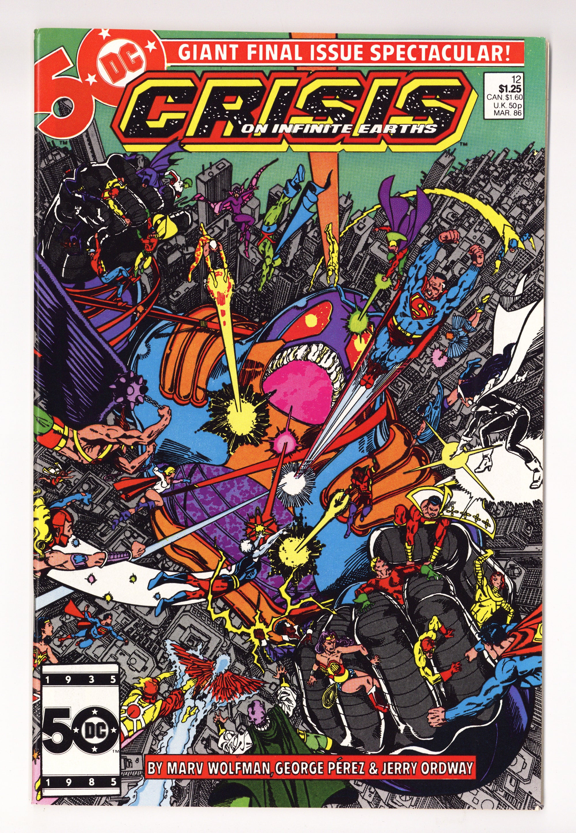 Crisis on Infinite Earths 12 NM- (9.2) (1986) 