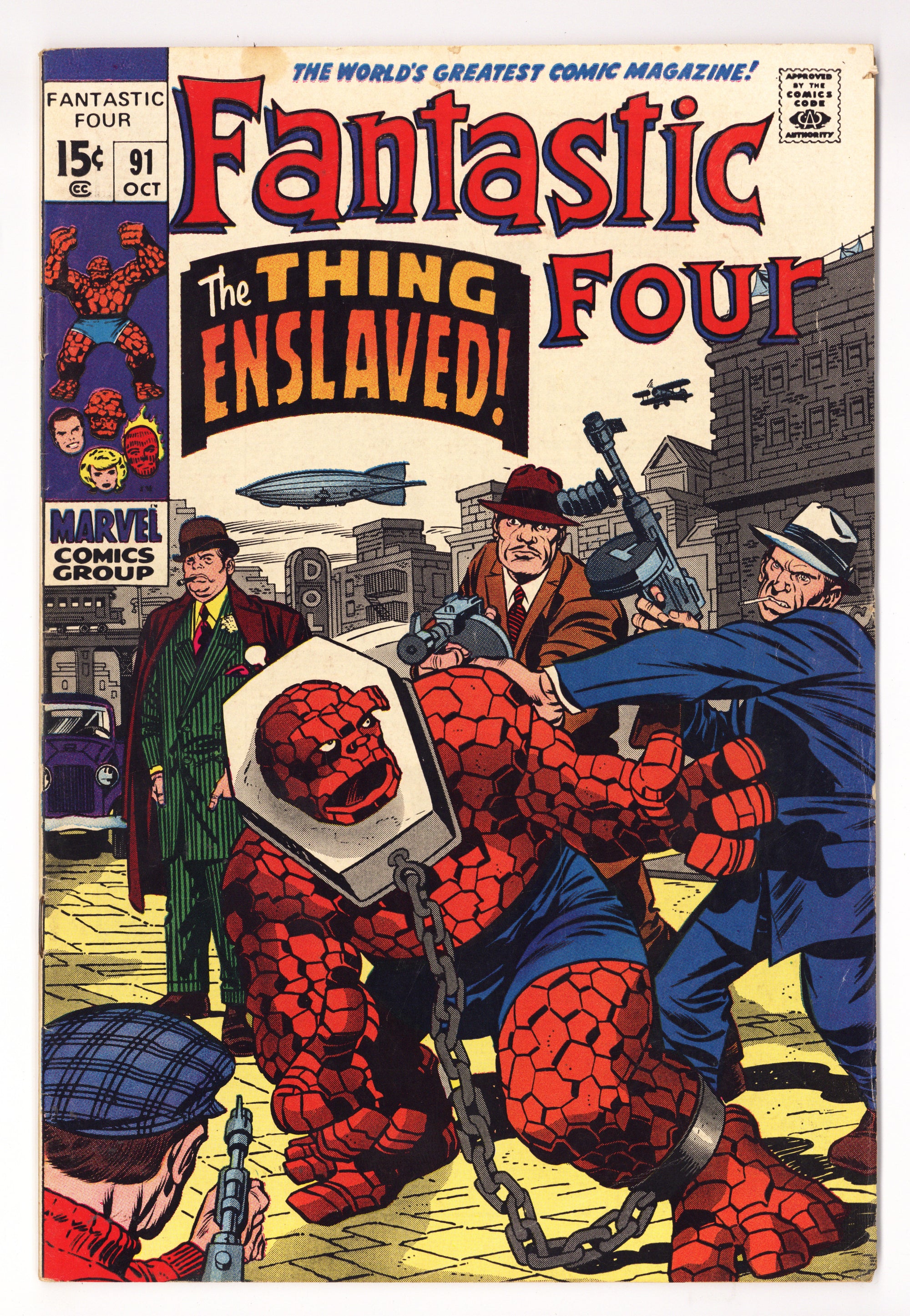 Fantastic Four Vol 1 91  VG/FN (5.0)   (1969)        