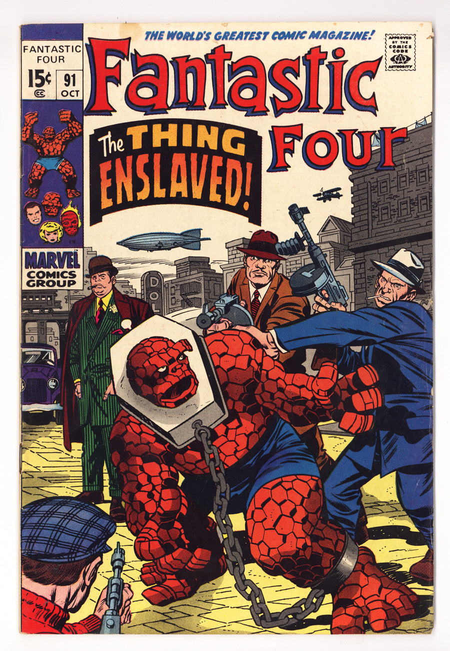 Fantastic Four Vol 1 91  VG/FN (5.0)   (1969)        