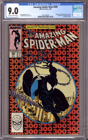 The Amazing Spider-Man Vol 1 300 CGC 9.0 (VF/NM) (1988)