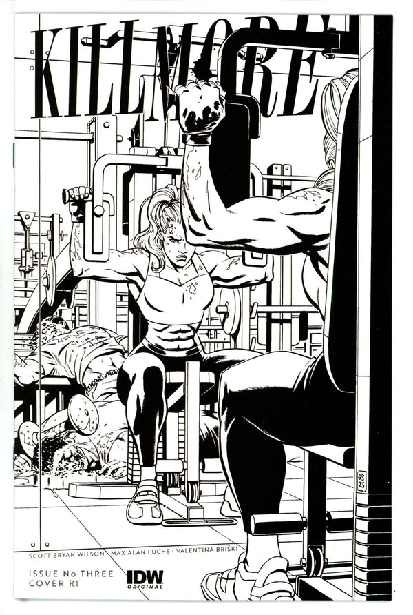 Kill More 3 VF+ (8.5) (2023) Sudzuka B&W Incentive Variant