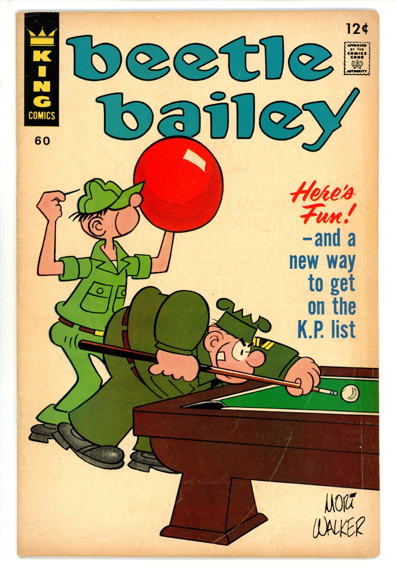 Beetle Bailey 60 VG/FN (1967)