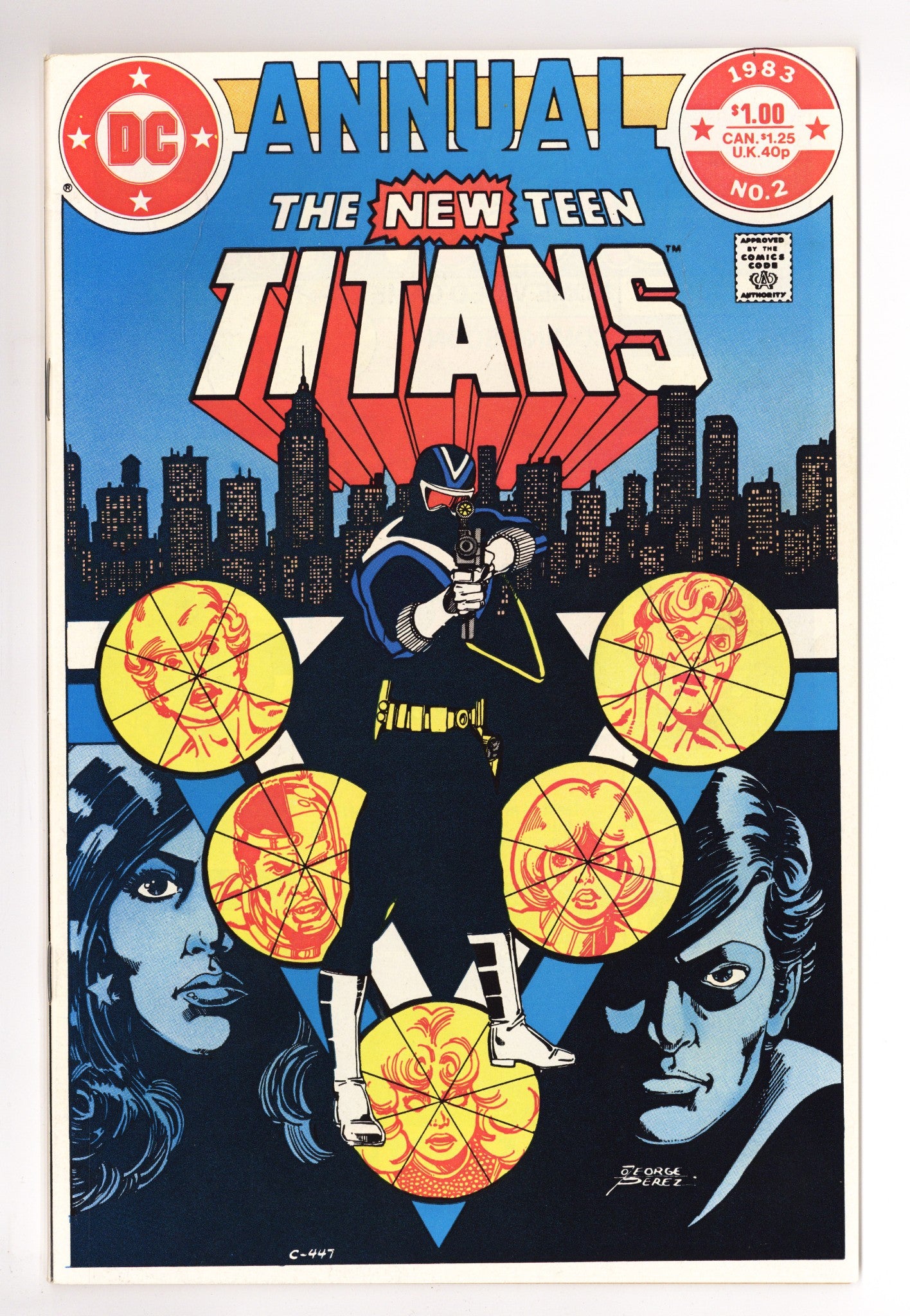 The New Teen Titans Annual Vol 1 2 VF (8.0) (1983) 