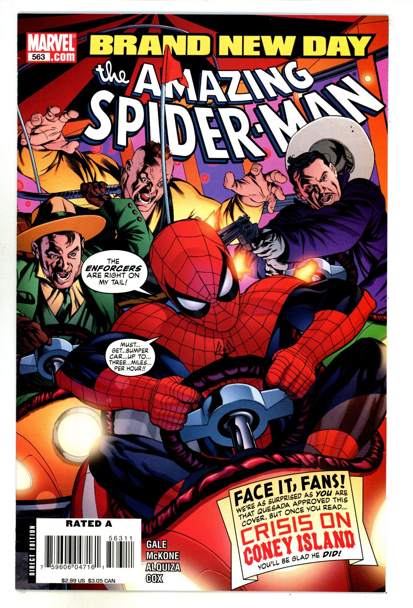 The Amazing Spider-Man Vol 2 563 VF- (7.5) (2008) 