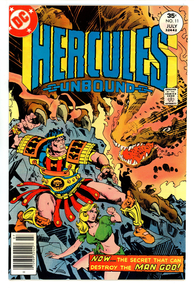 Hercules Unbound  11  NM- (9.2)  (1977)   