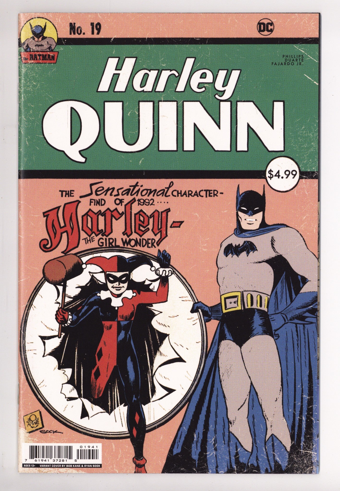 Harley Quinn Vol 4 19  High Grade   (2022) Sook Homage   Variant  