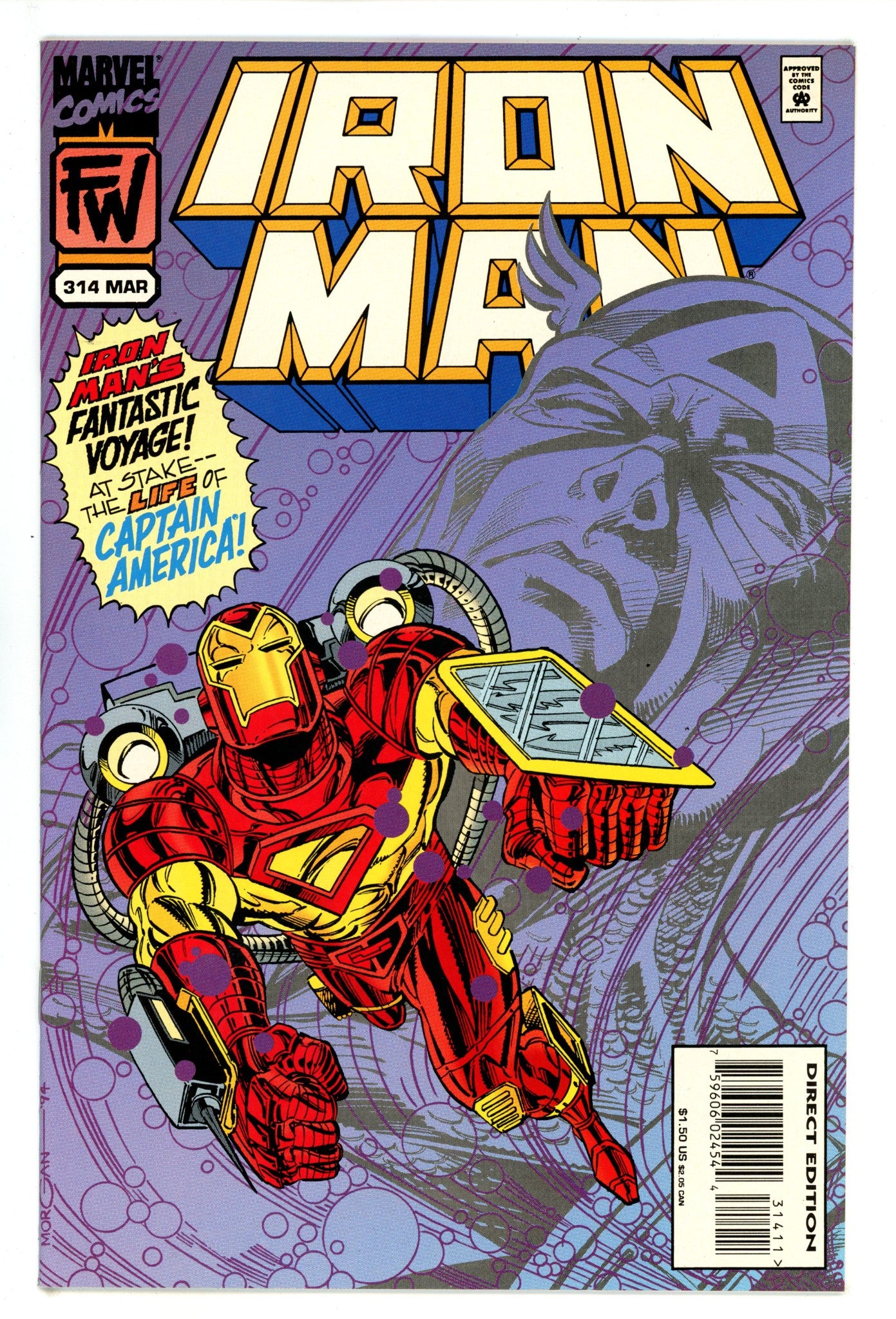 Iron Man Vol 1 314 High Grade (1995) 