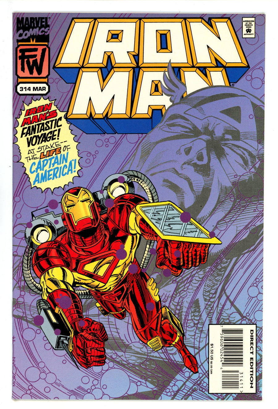 Iron Man Vol 1 314 High Grade (1995) 