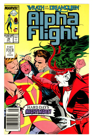 Alpha Flight Vol 1 70 High Grade (1989) Newsstand