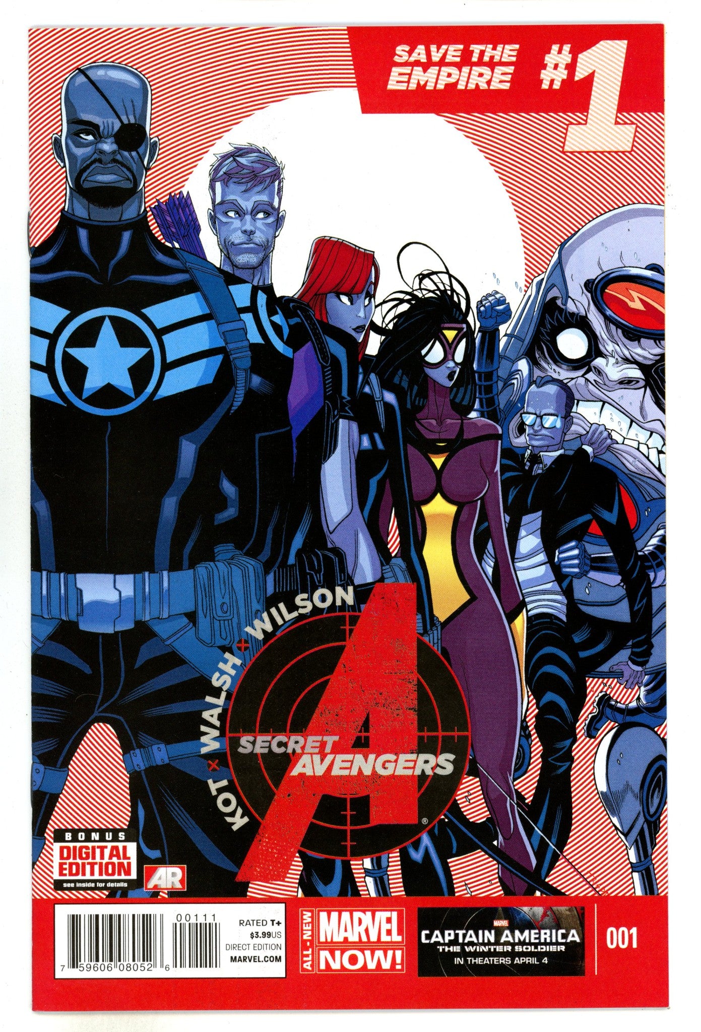 Secret Avengers Vol 3 1 High Grade (2014) 