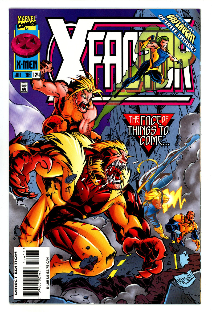 X-Factor Vol 1 124 High Grade (1996) 