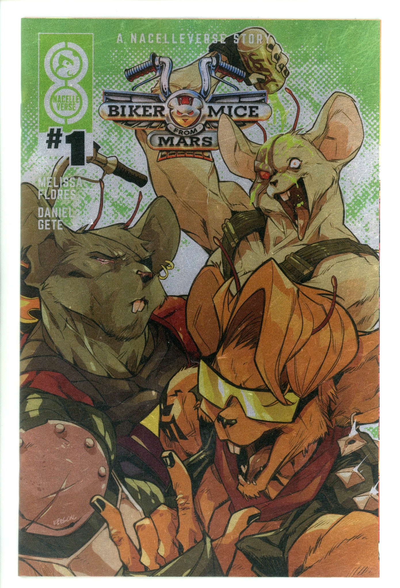Biker Mice From Mars 1 Kerschl Foil Variant (2025)