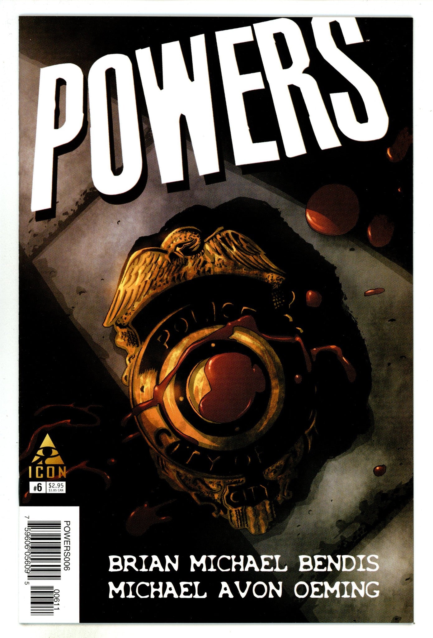 Powers Vol 2 6 High Grade (2004) 
