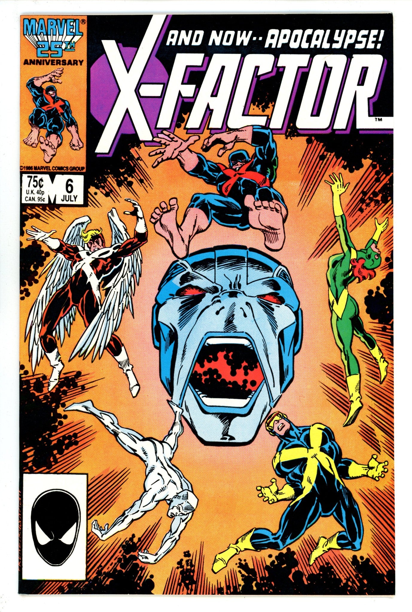 X-Factor Vol 1 6 VF/NM (9.0) (1986) 