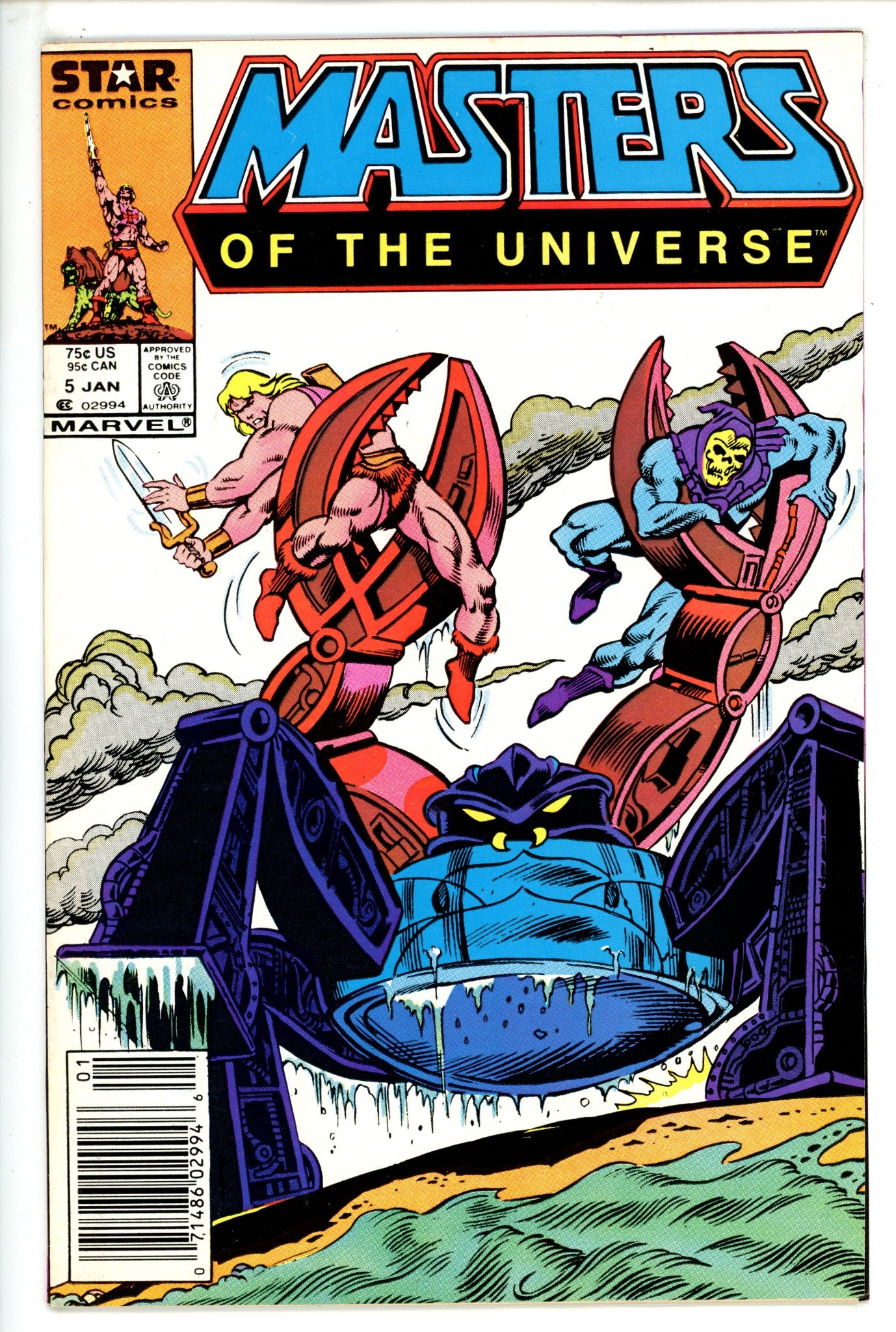 Masters of the Universe 5 FN (6.0) (1987) Newsstand 