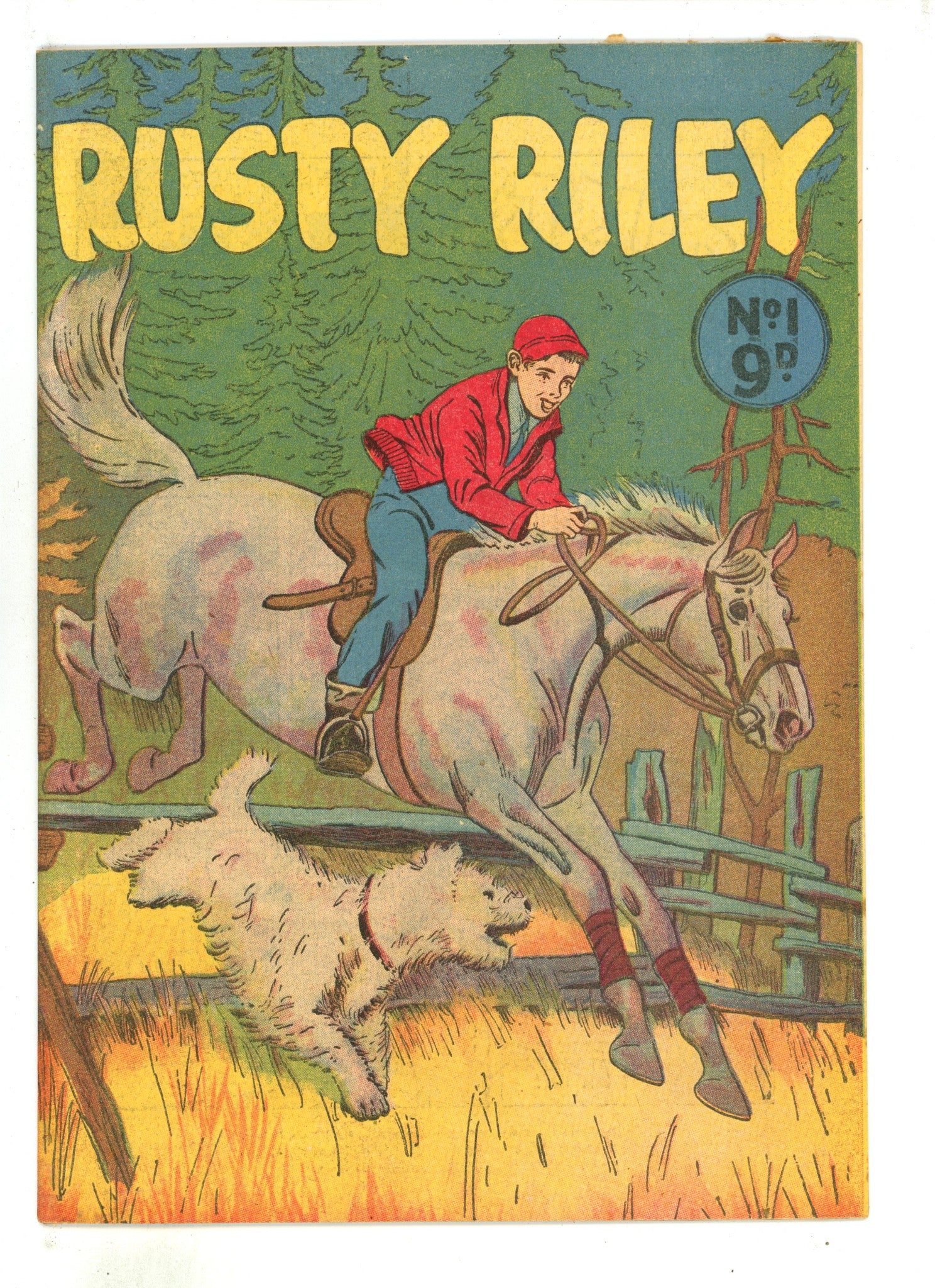 Rusty Riley 1 VF (8.0) (1955) 