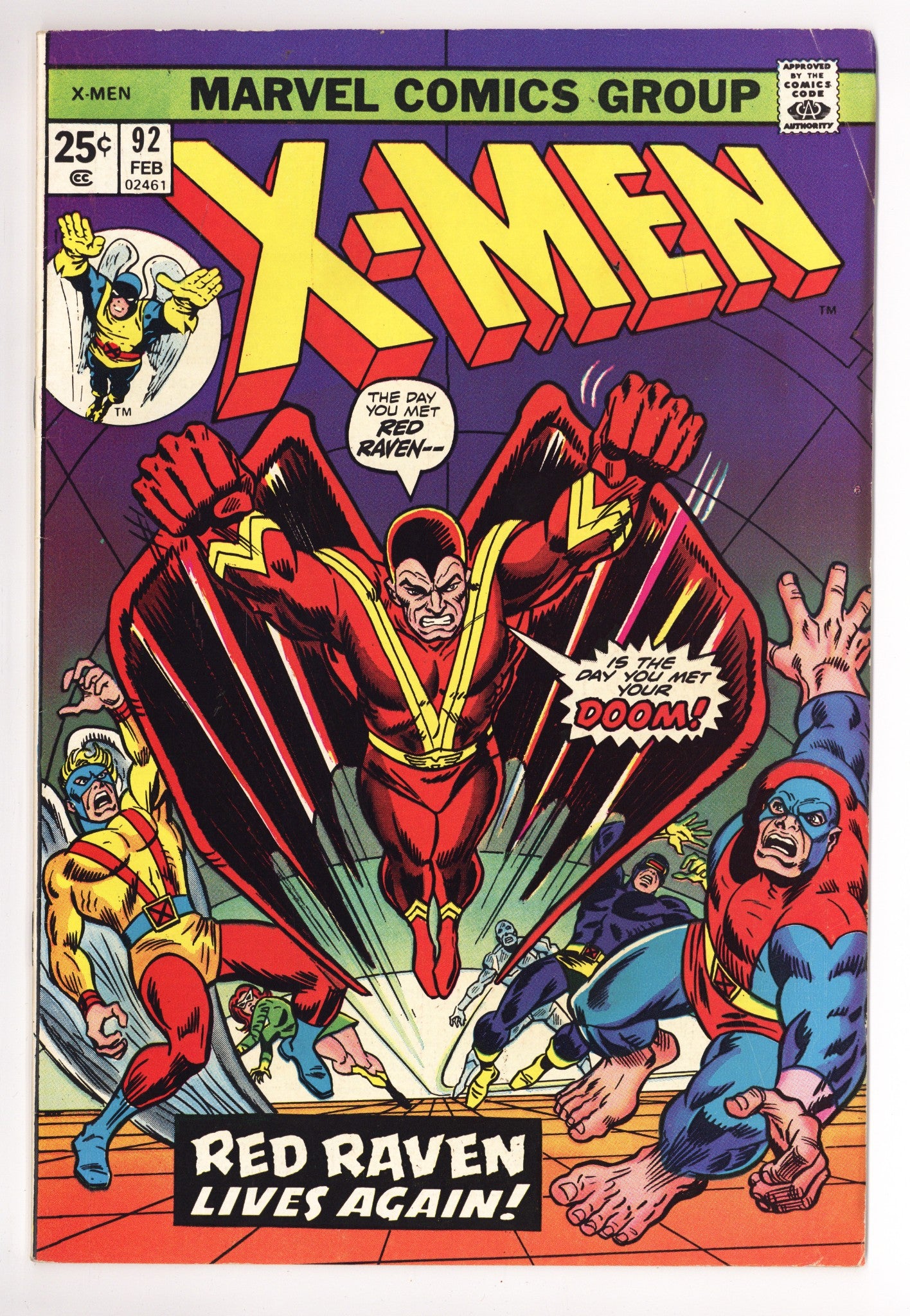 The X-Men Vol 1 92 FN+ (6.5) (1975) 