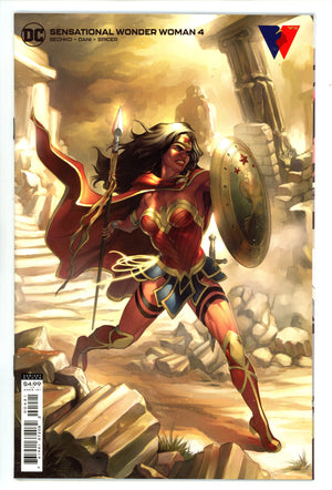 Sensational Wonder Woman 4 High Grade (2021) Hetrick Variant