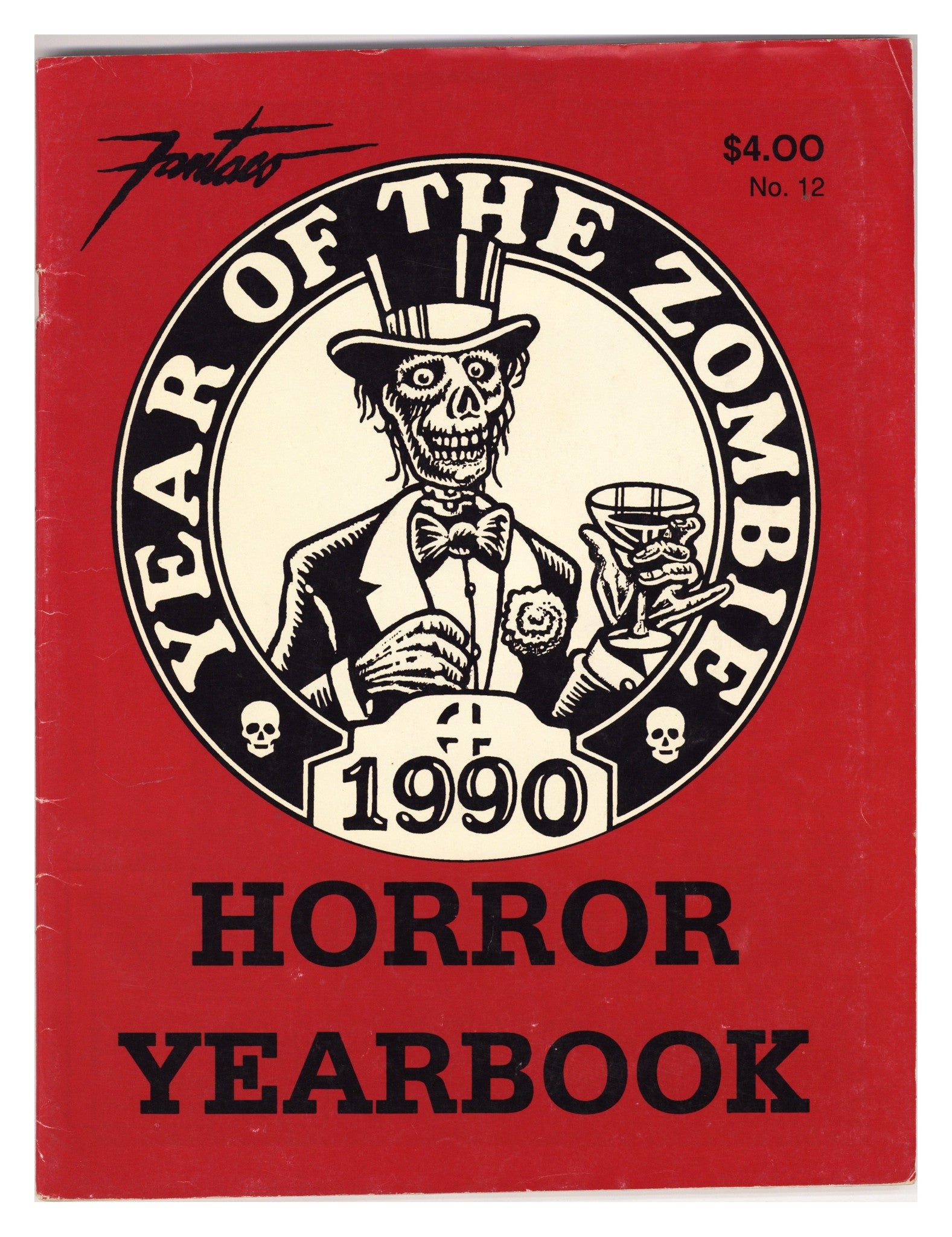 1990 Year of the Zombie Horror Yearbook 12 Very Low Grade (1990) 