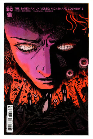 The Sandman Universe: Nightmare Country 3 High Grade (2022) Francavilla Variant