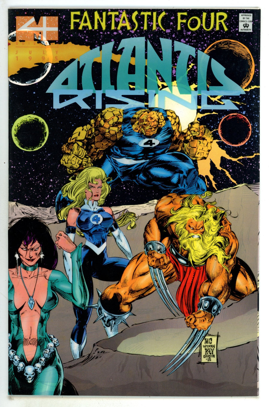 Fantastic Four: Atlantis Rising 2 High Grade (1995) 