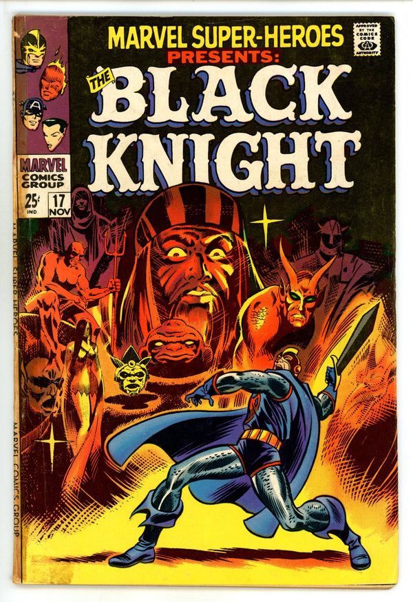 Marvel Super-Heroes 17 VG+ (4.5) (1968)