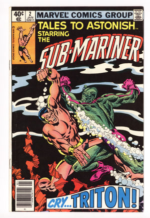 Tales to Astonish Vol 2 2 Mid Grade (1980) Newsstand 