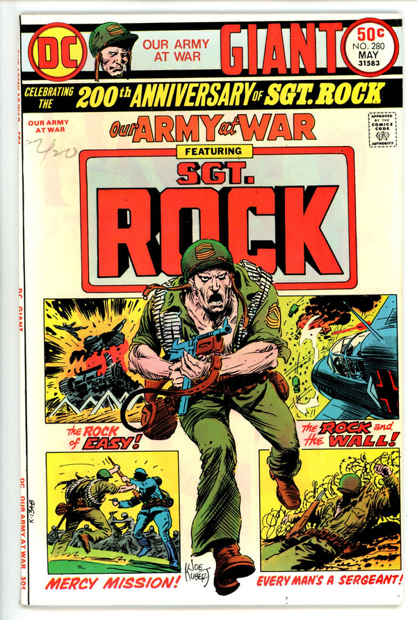 Our Army at War Vol 1 280 VF (8.0) (1975)