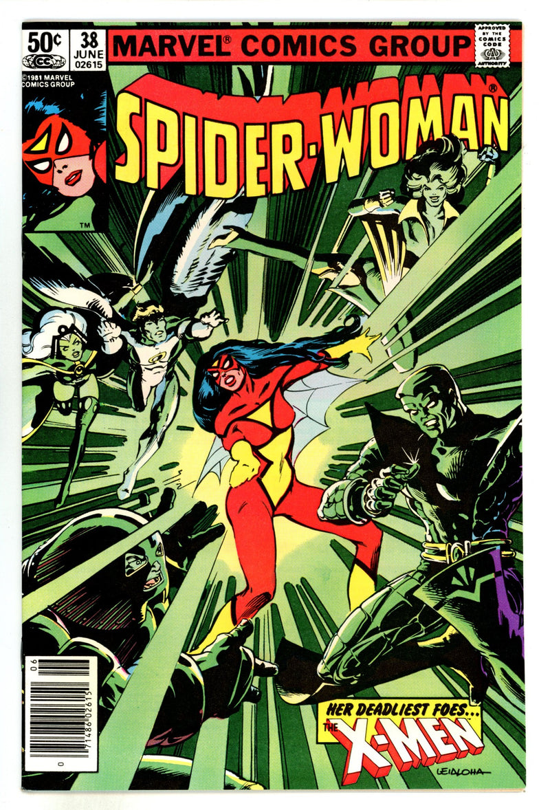 Spider-Woman Vol 1 38  VF/NM (9.0)  (1981)  Newsstand  