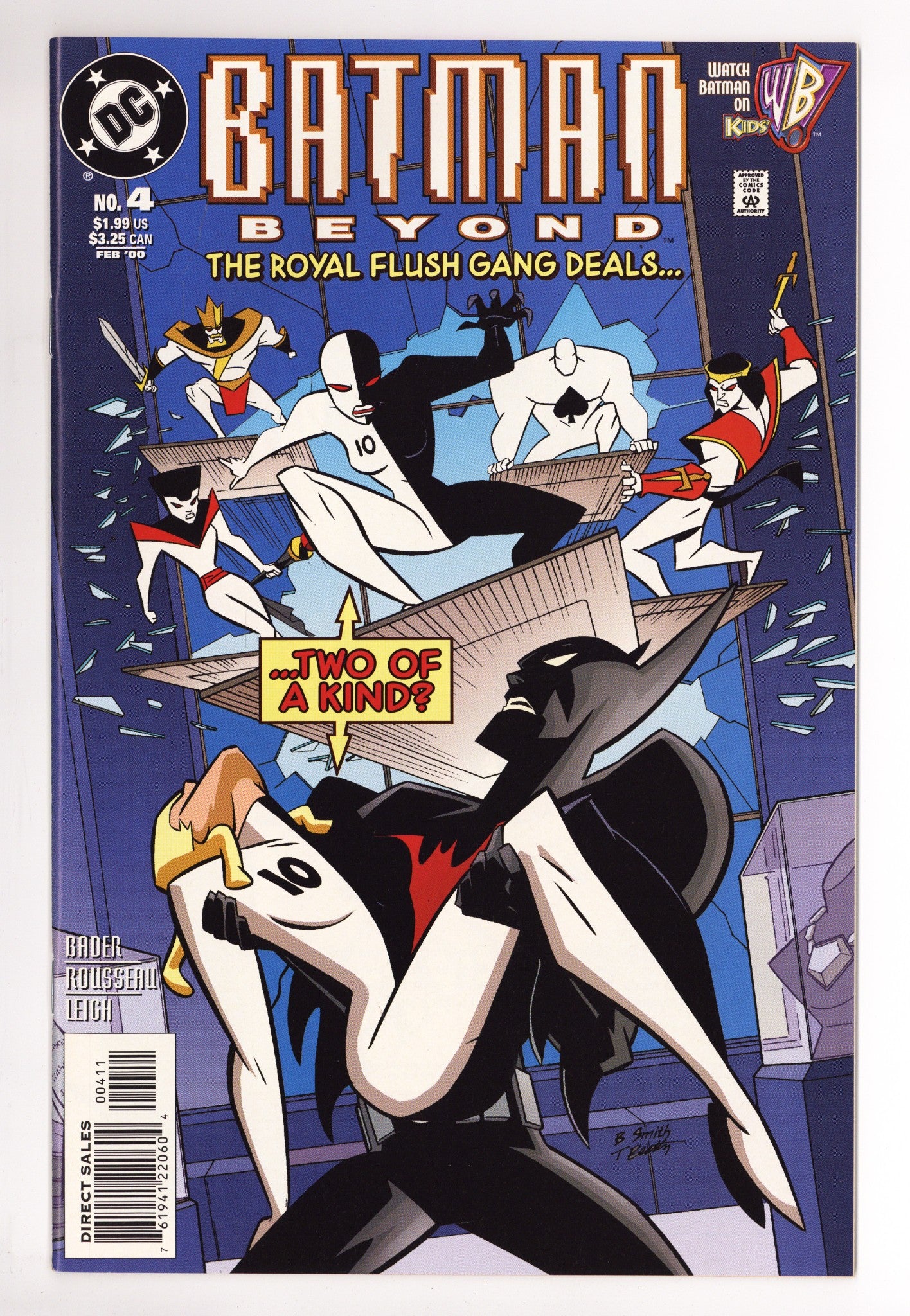 Batman Beyond Vol 2 4 NM- (9.2) (2000) 