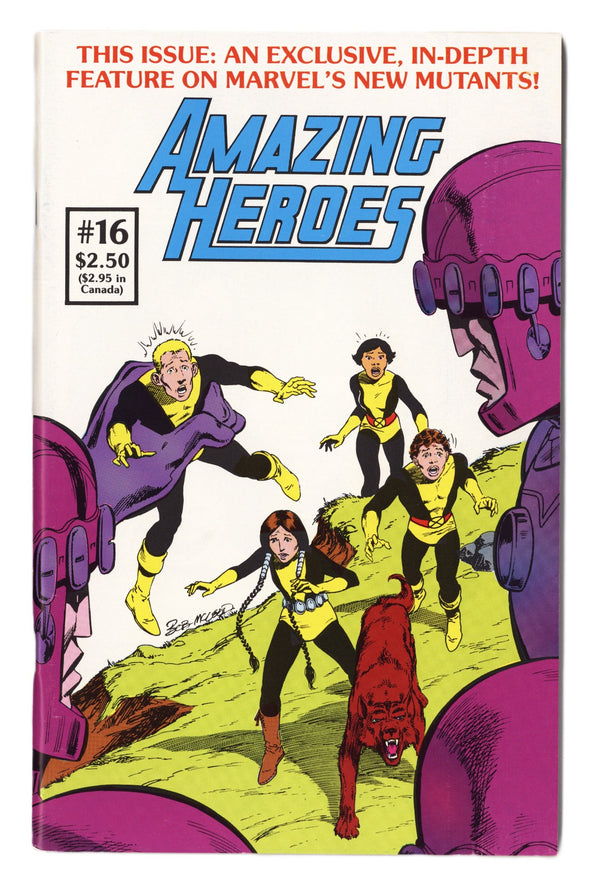 Amazing Heroes 16 FN (6.0) (1982)