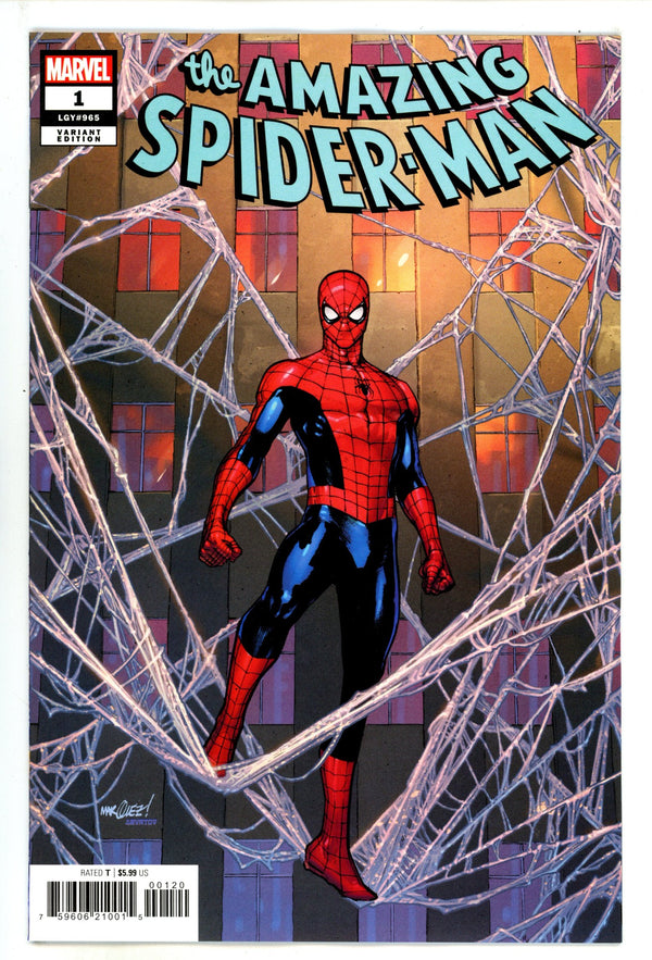 Amazing Spider-Man Vol 7 1 Marquez Incentive Variant NM- (2025)