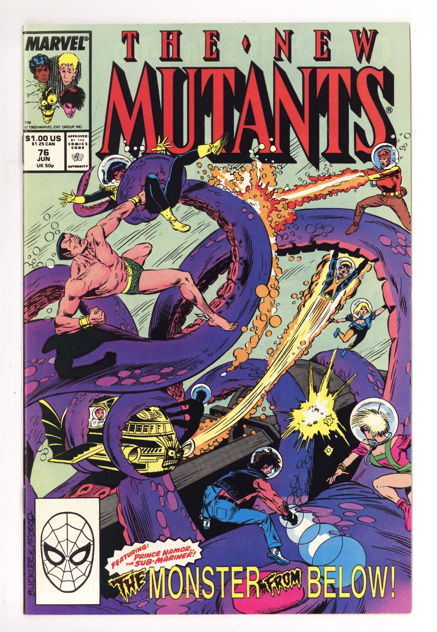 The New Mutants Vol 1 76 High Grade (1989) 