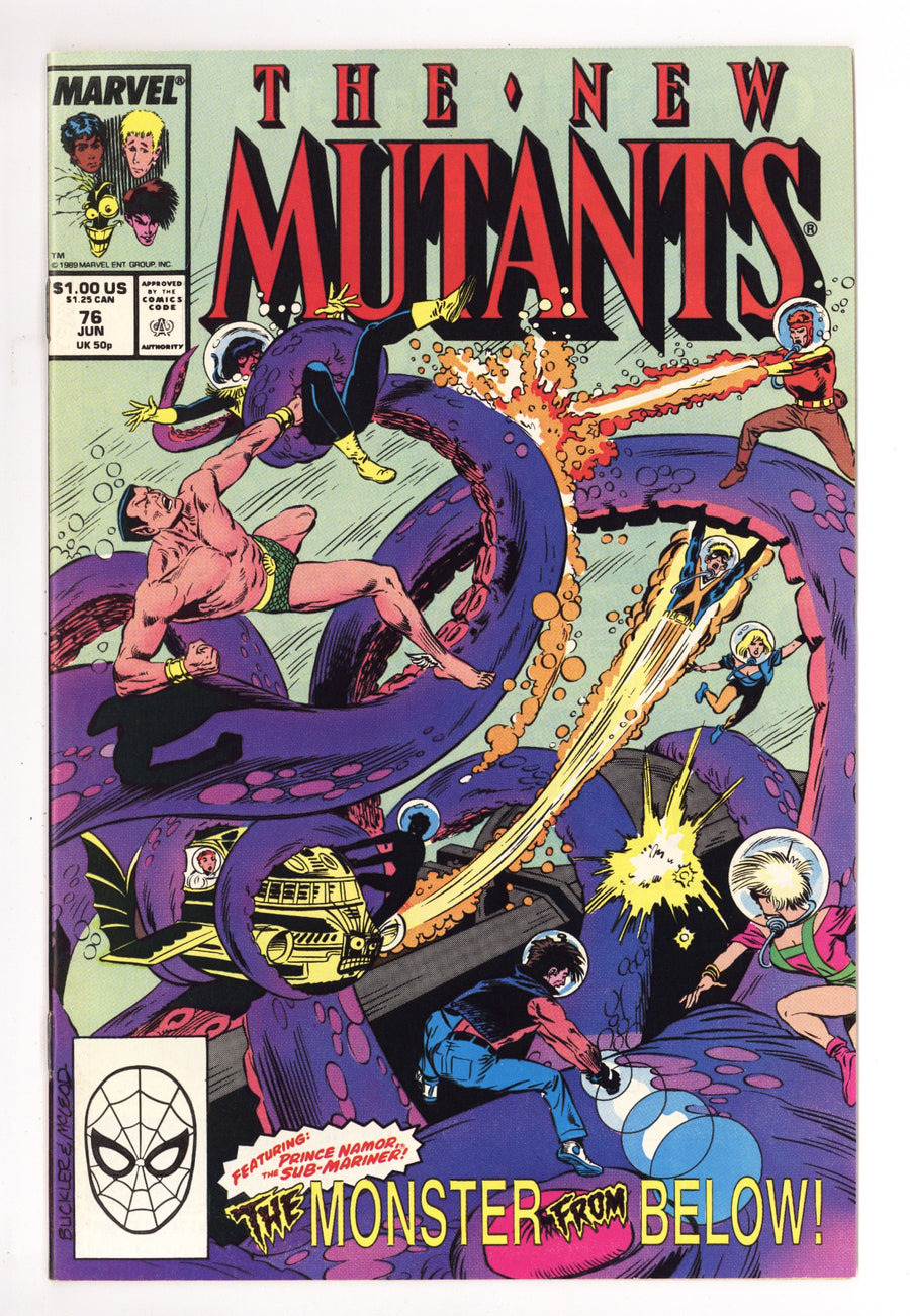 The New Mutants Vol 1 76 High Grade (1989) 