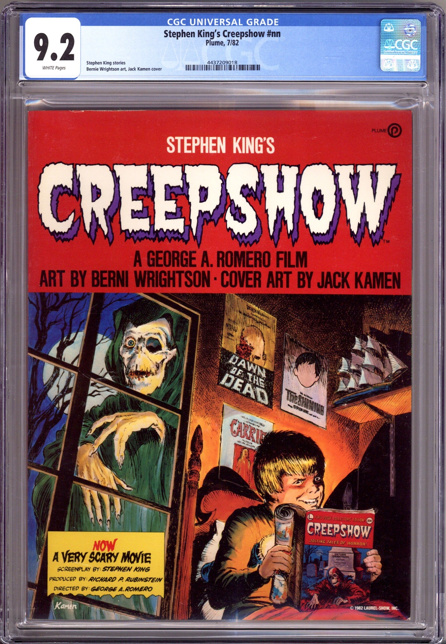 Stephen King's Creepshow   [nn] CGC 9.2 (NM-)   (1982)        