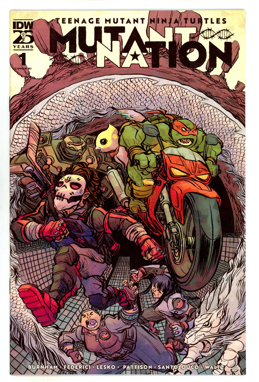 Teenage Mutant Ninja Turtles: Mutant Nation 1 VF/NM (9.0) (2024) Lawson Incentive Variant 