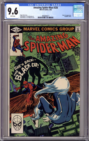 The Amazing Spider-Man Vol 1 226 CGC 9.6 (NM+) (1982)