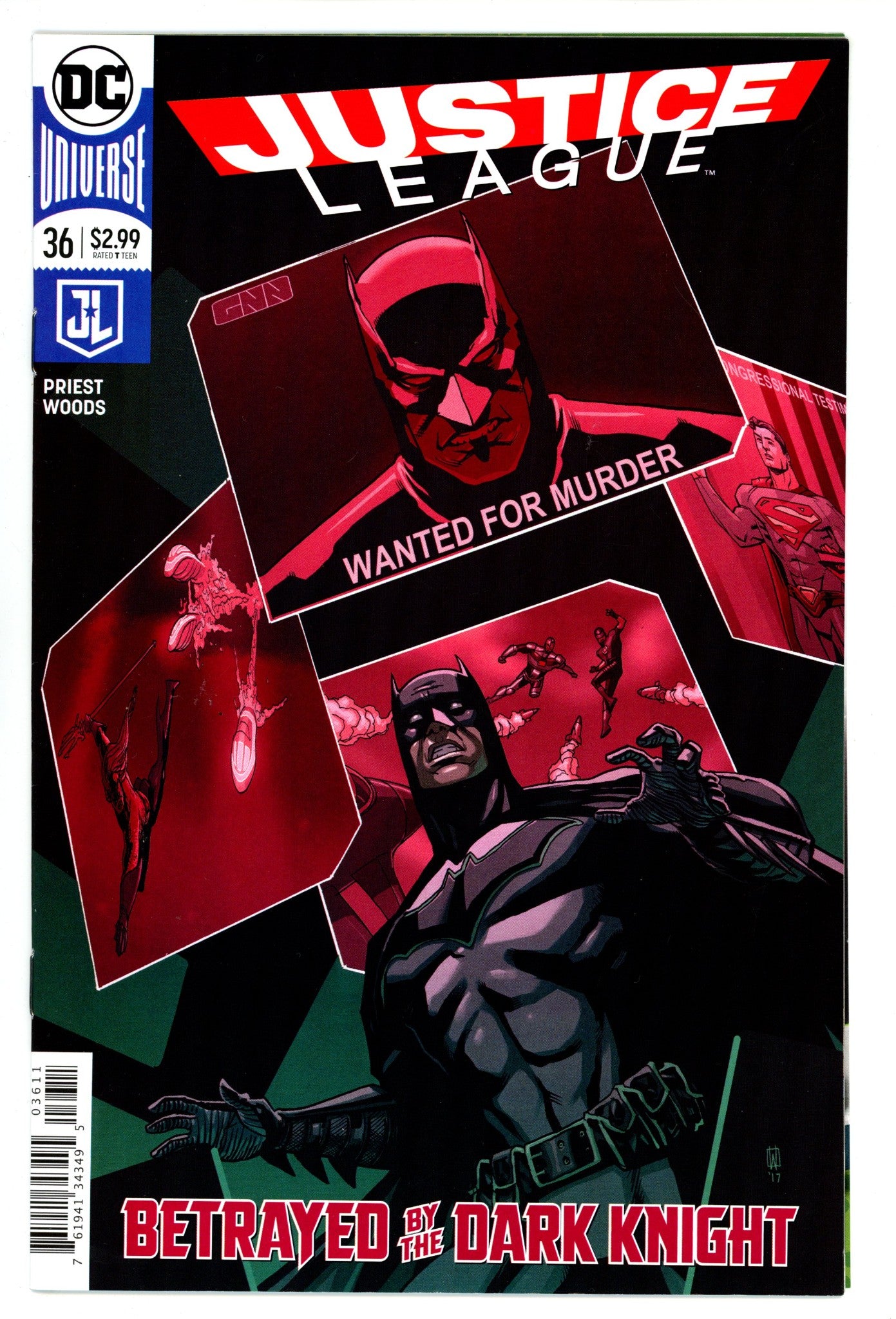 Justice League Vol 2 36 High Grade (2018) 