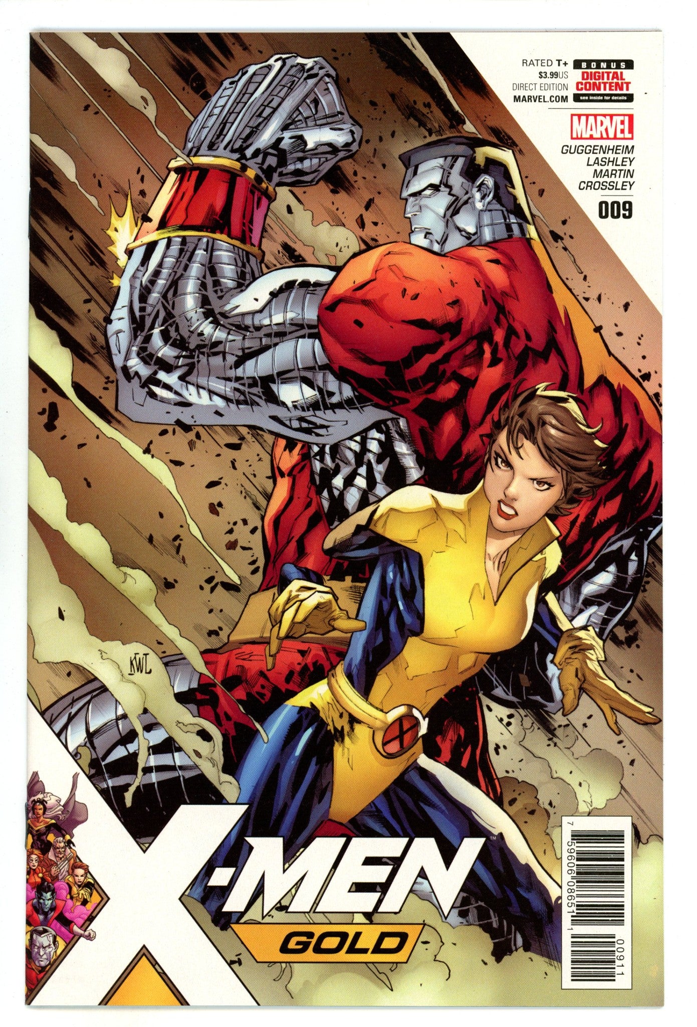 X-Men: Gold Vol 2 9 High Grade (2017) 