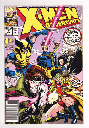 X-Men Adventures Vol 1 1 VF- (7.5) (1992) Newsstand