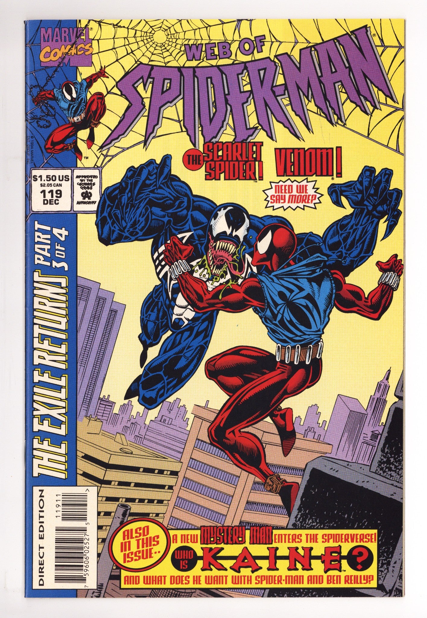 Web of Spider-Man Vol 1 119 VG/FN (5.0) (1994) 