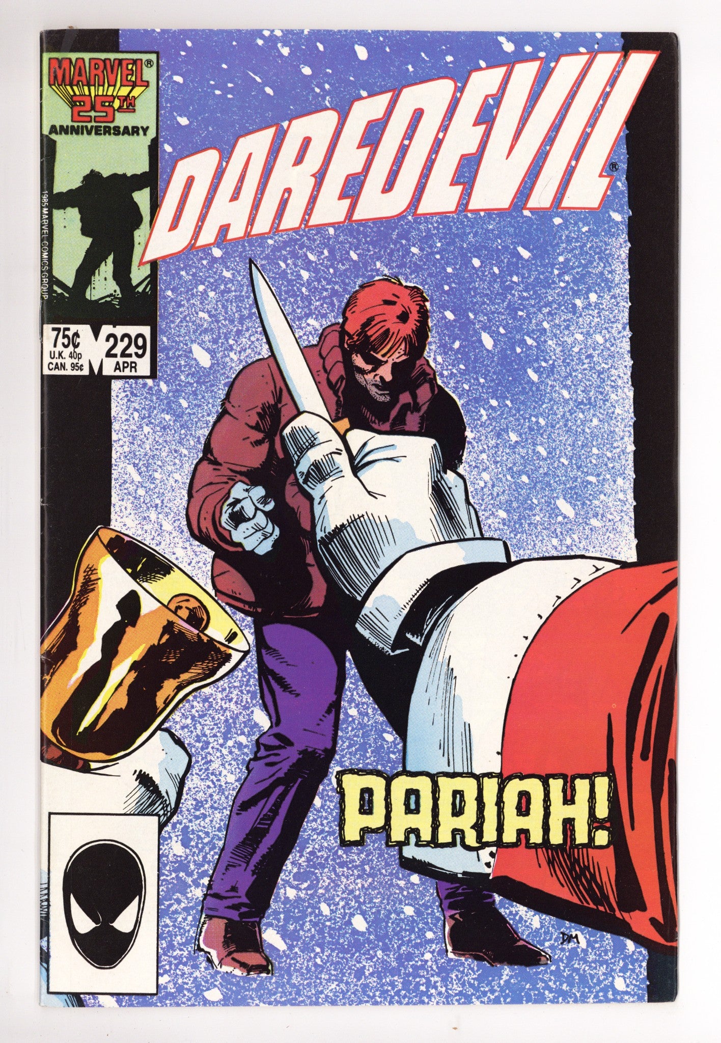 Daredevil Vol 1 229 Low Grade (1986) 