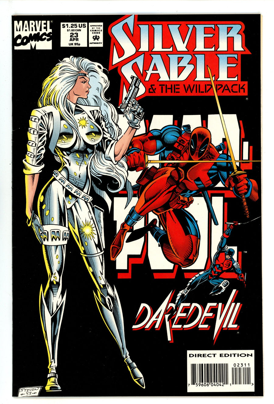 Silver Sable and the Wild Pack 23 VF+ (8.5) (1994) 