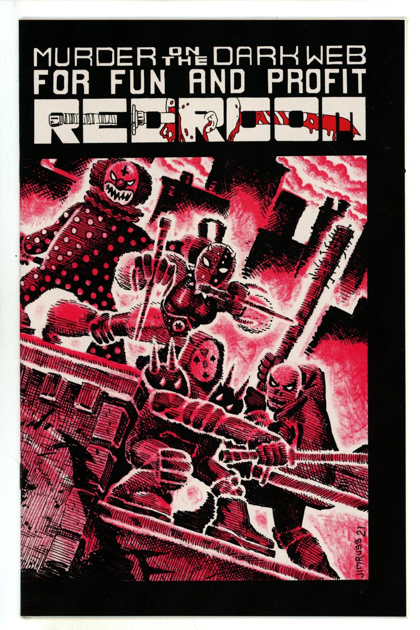 Red Room: The Antisocial Network 3 High Grade (2021) Rugg Homage Incentive Variant 