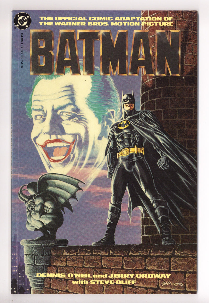 Batman: The Official Comic Adaptation of the Warner Bros. Motion Picture   [nn]  VF- (7.5)   (1989)        