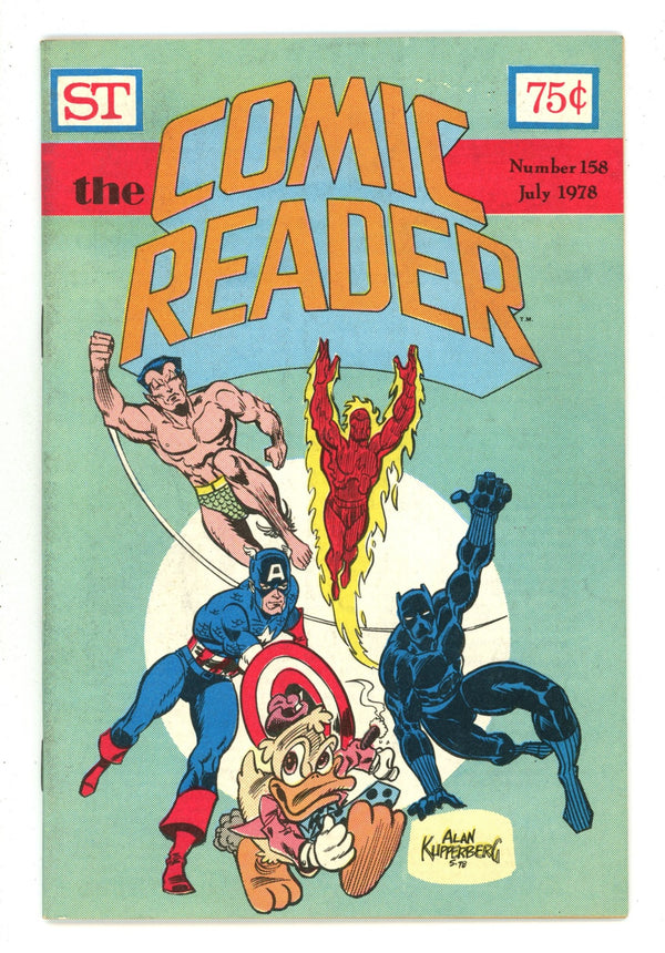 Comic Reader 158 FN/VF (7.0) (1978)