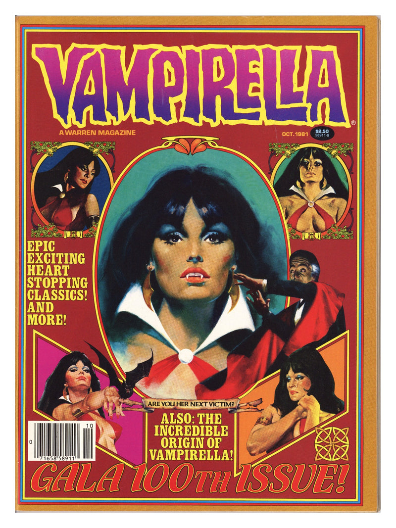 Vampirella Vol 1 100 FN/VF (7.0) (1981) Canadian Price Variant 
