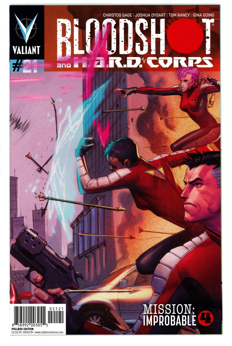 Bloodshot and H.A.R.D.Corps Vol 3 21 High Grade (2014) Molina Variant 